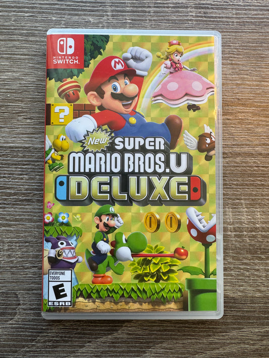 Open Box Super Mario Bros U Deluxe (Nintendo Switch, 2019)